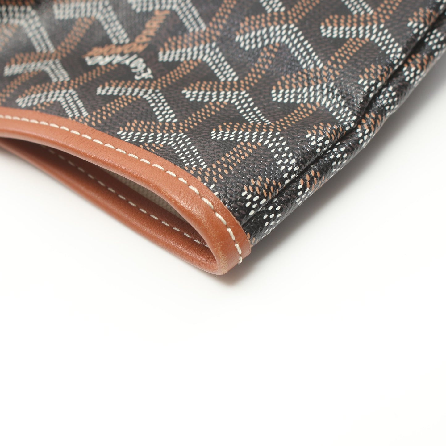 サンルイPM ハンドバッグ トートバッグ コーティングキャンバス レザー ブラック ブラウン ゴヤール バッグ GOYARD