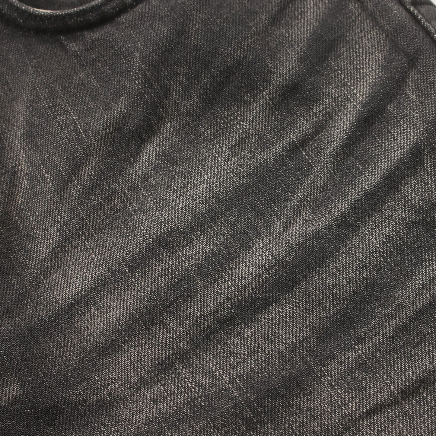 デニムパンツ コットン ダークグレー ユーズド加工 04AW ディオールオム ボトムス Dior HOMME