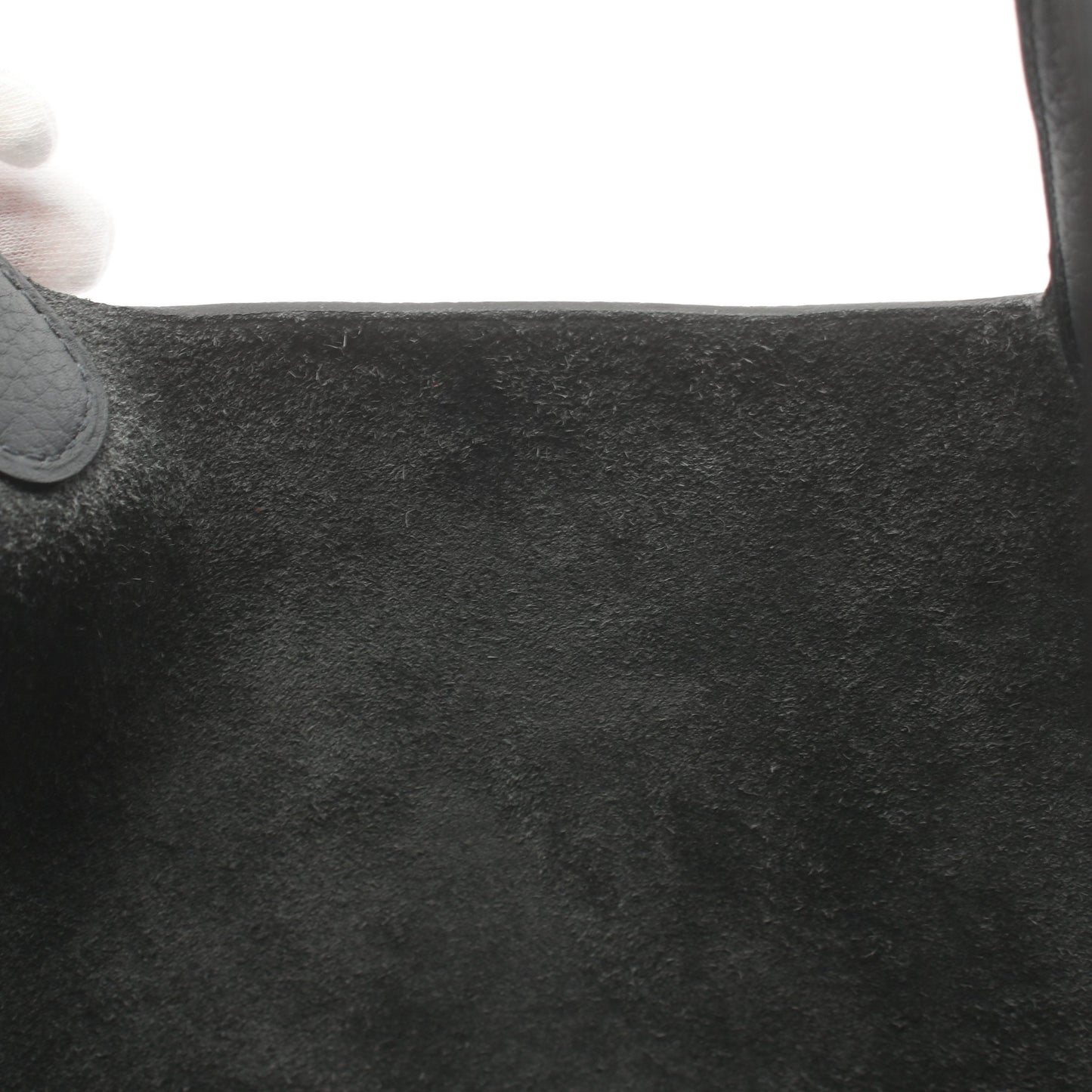 ピコタンロックPM グリミスティ ハンドバッグ トリヨンクレマンス グレー ゴールド金具 W刻印 エルメス バッグ HERMES