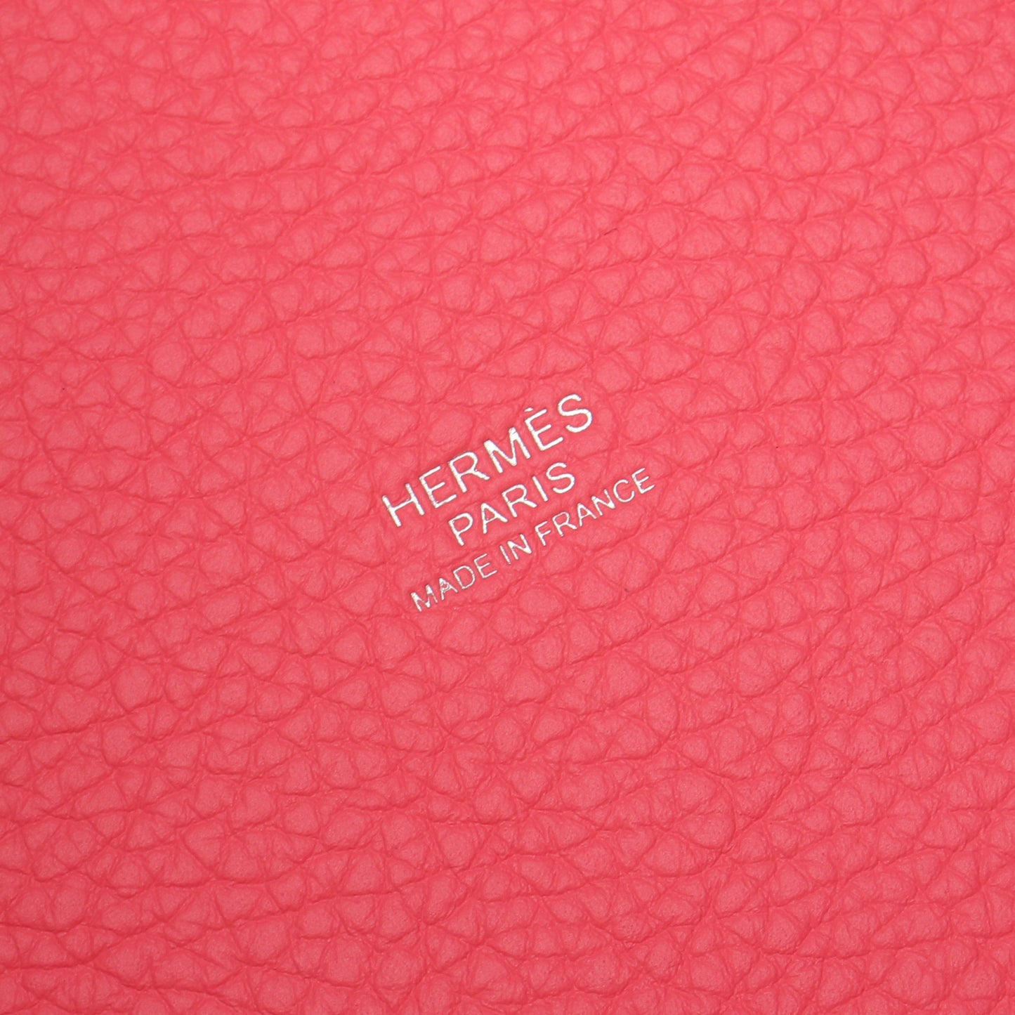 ピコタンロックPM ローズアザレ ハンドバッグ トリヨンクレマンス ピンク シルバー金具 W刻印 エルメス バッグ HERMES