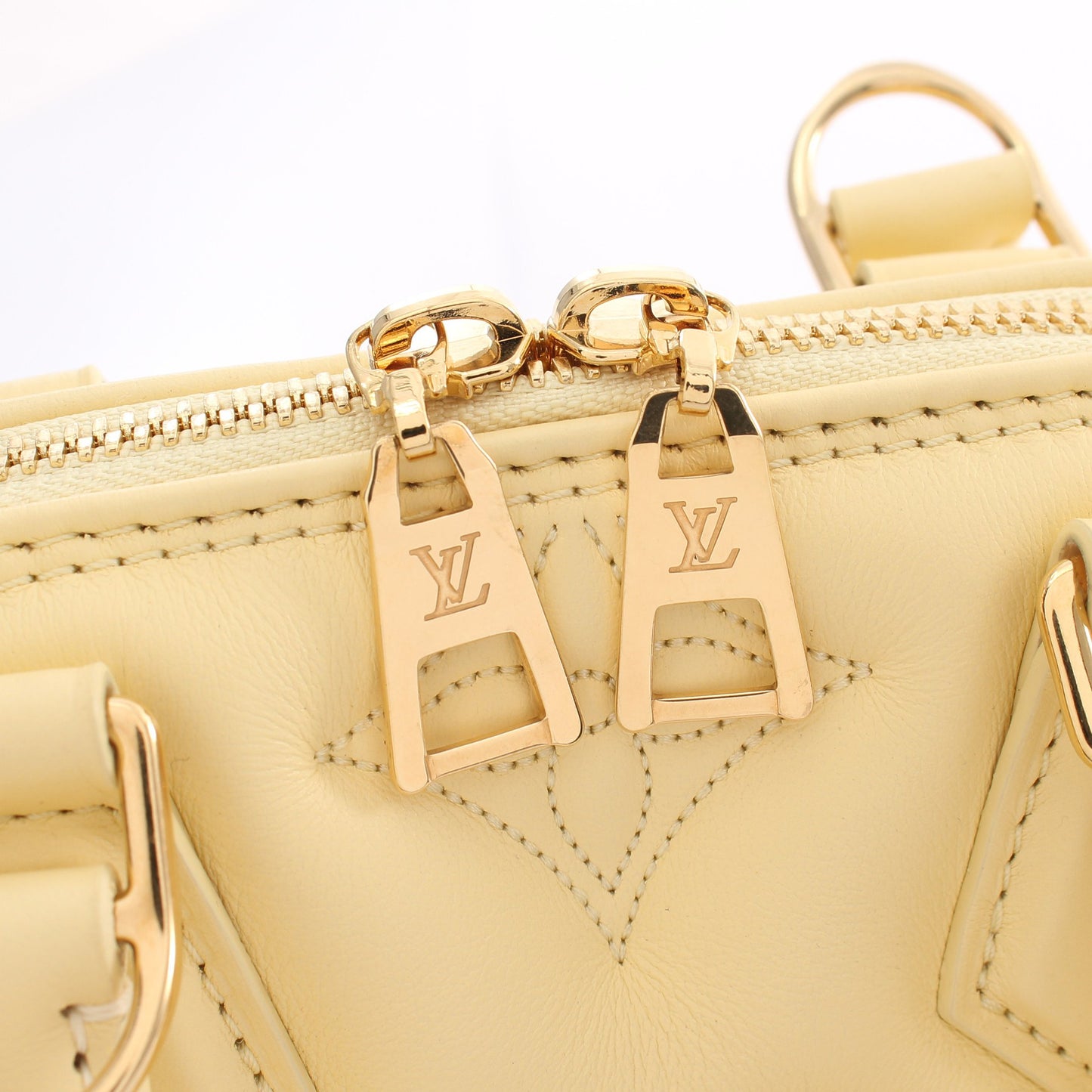 アルマBB ソフト バブルグラム バナナ ハンドバッグ レザー ライトイエロー 2WAY ルイヴィトン バッグ LOUIS VUITTON