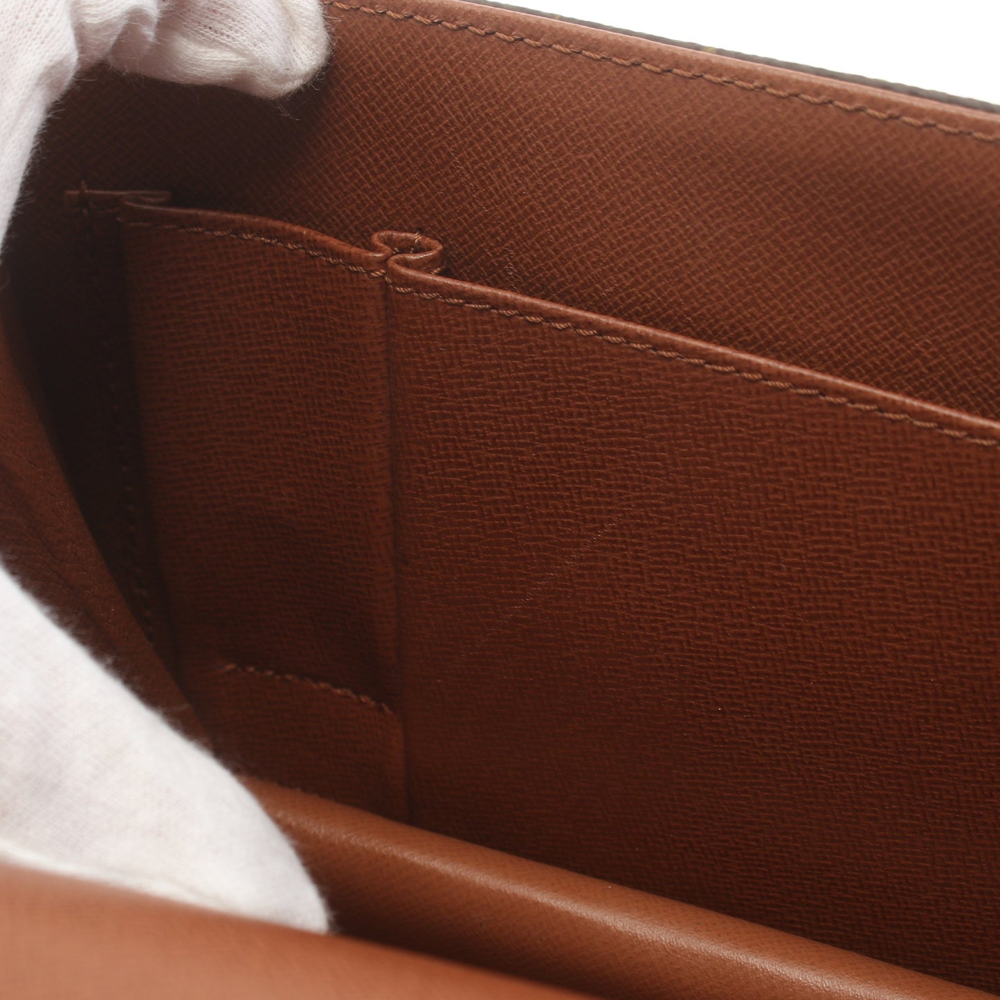 ポシェットダムGM モノグラム クラッチバッグ セカンドバッグ PVC レザー ブラウン ルイヴィトン バッグ LOUIS VUITTON