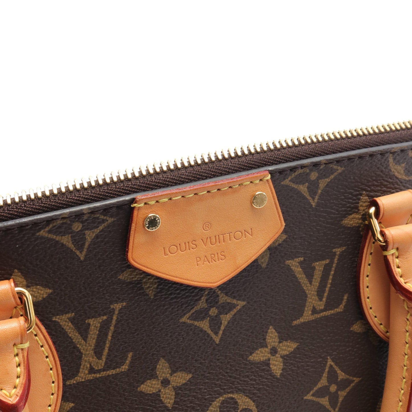 テュレンMM モノグラム ハンドバッグ PVC レザー ブラウン 2WAY ルイヴィトン バッグ LOUIS VUITTON