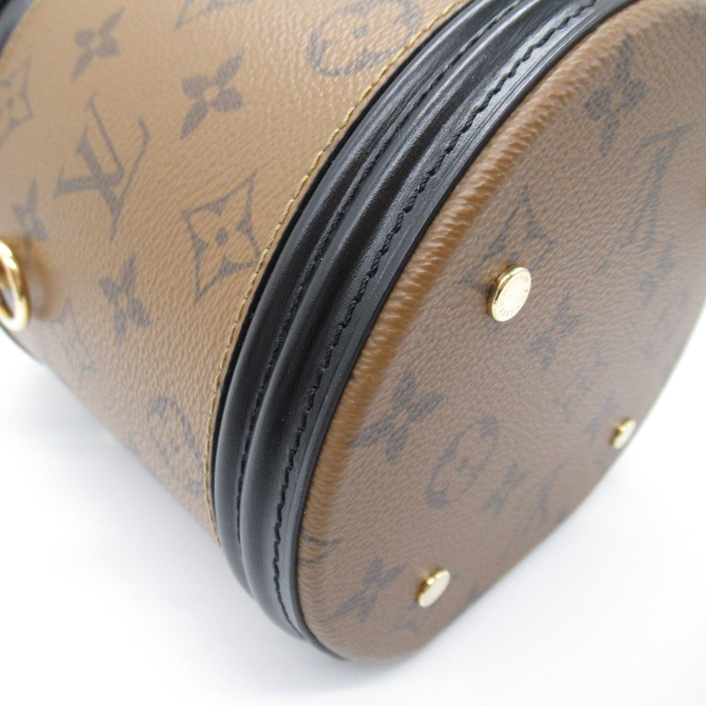 カンヌ ハンドバッグ PVCコーティングキャンバス モノグラム・リバース ブラウン ルイヴィトン バッグ LOUIS VUITTON
