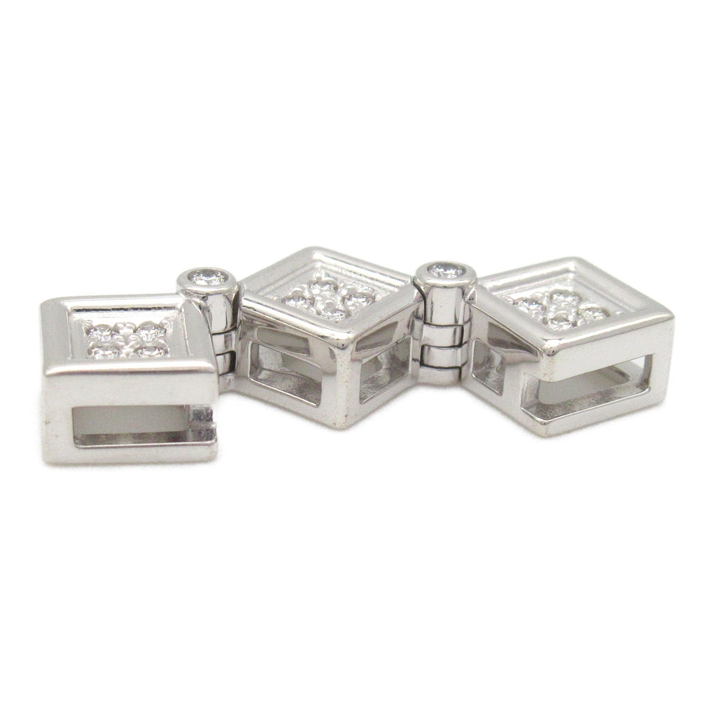 ダイヤ トップ ペンダントトップ K18WG(ホワイトゴールド) ダイヤモンド クリア タサキ アクセサリー TASAKI