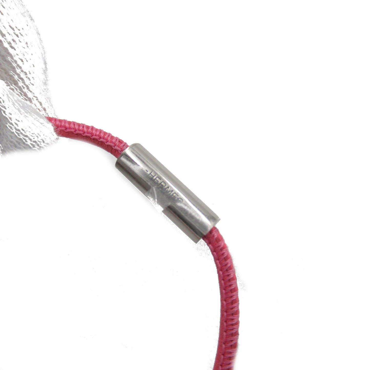 Hエキップノーティックネックレス ネックレス その他 バッファローホーン ピンク エルメス アクセサリー HERMES