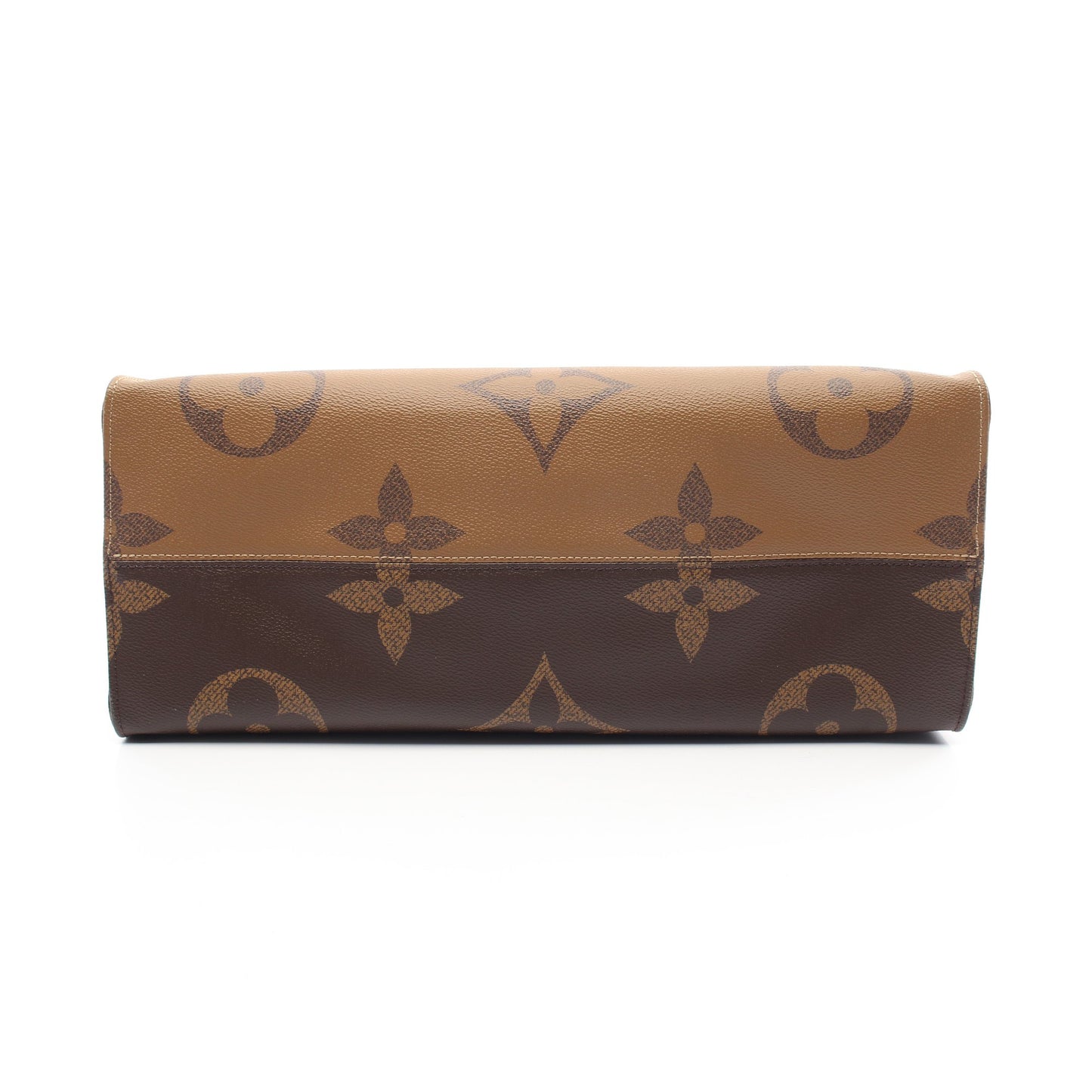 オンザゴーGM モノグラムジャイアント リバース ショルダーバッグ トートバッグ PVC ブラウン ベージュ 2WAY ルイヴィトン バッグ LOUIS VUITTON