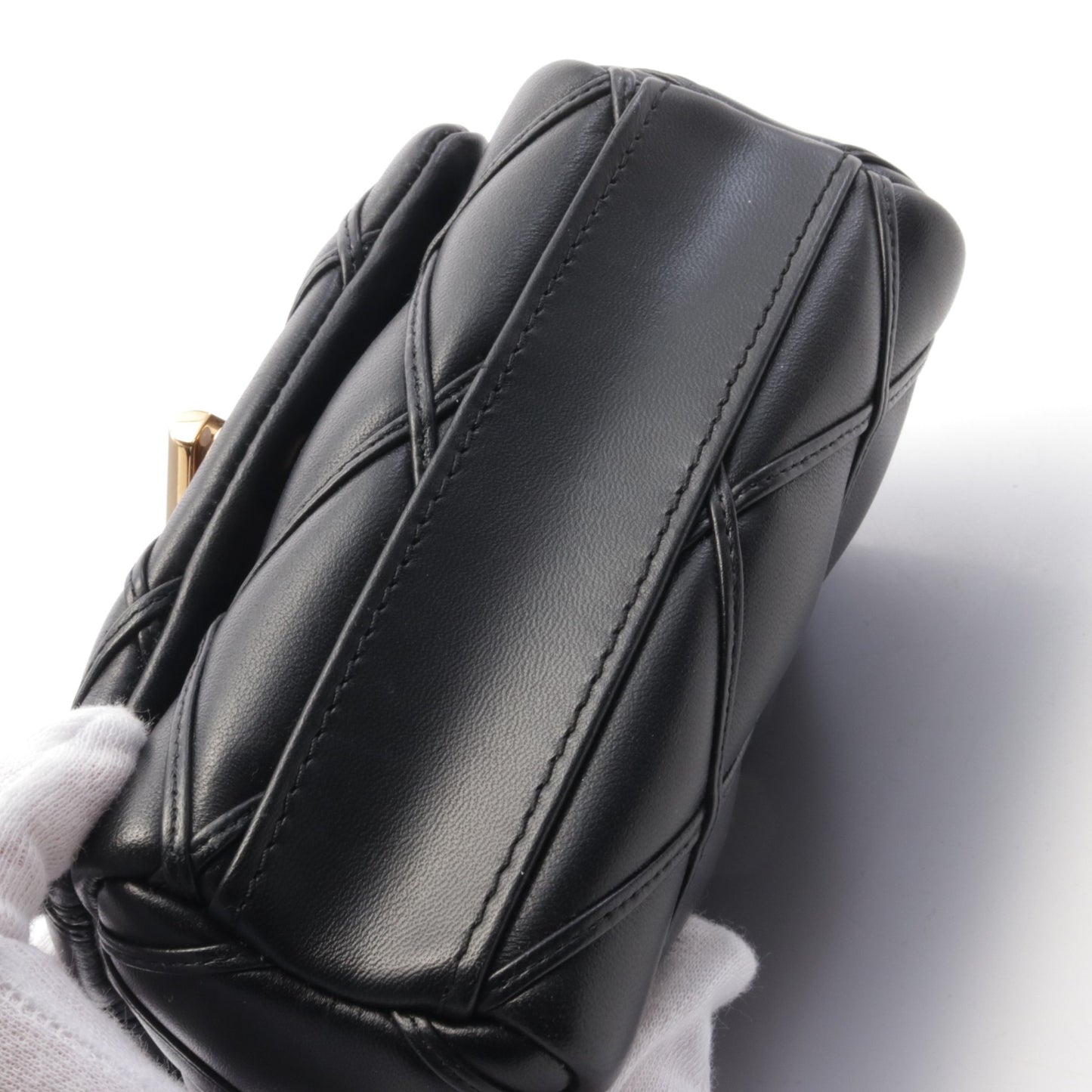 PICO GO-14 マルタージュ ノワール チェーンショルダーバッグ レザー ブラック ルイヴィトン バッグ LOUIS VUITTON