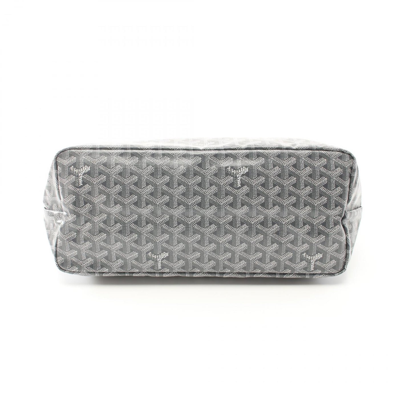 サンルイPM ハンドバッグ トートバッグ コーティングキャンバス レザー グレー マルチカラー ゴヤール バッグ GOYARD