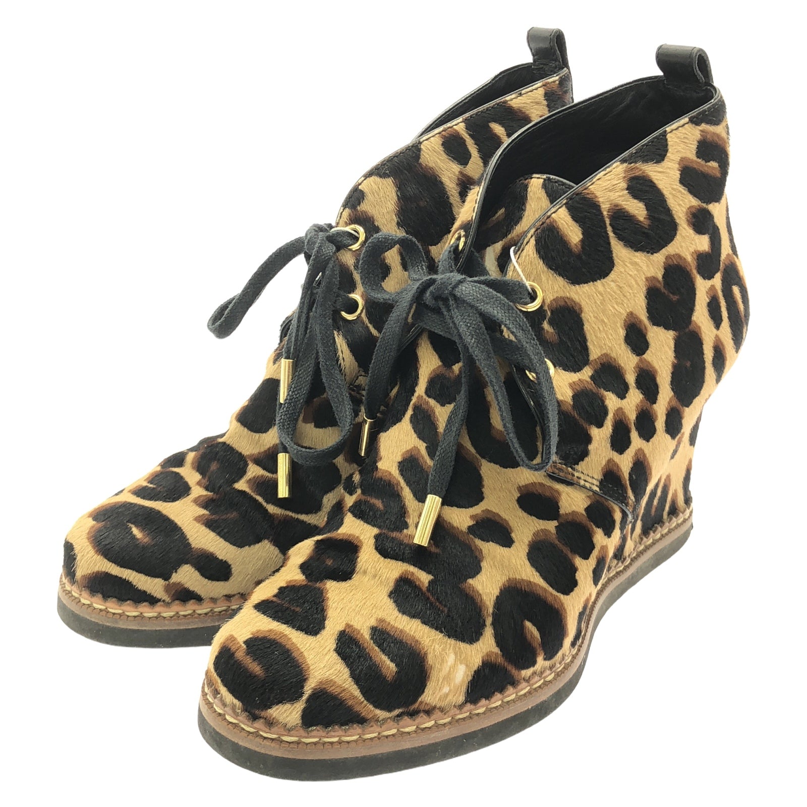 ルイ・ヴィトン ヒョウ柄ブーツ