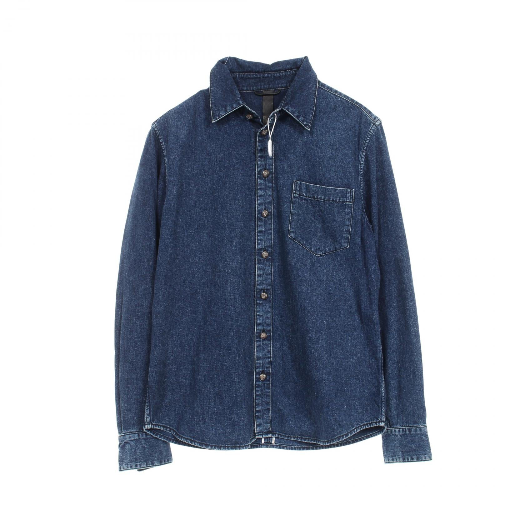 LOOSEENDS L/S ルーズエンド クロスパッチ クロスボールボタン デニム