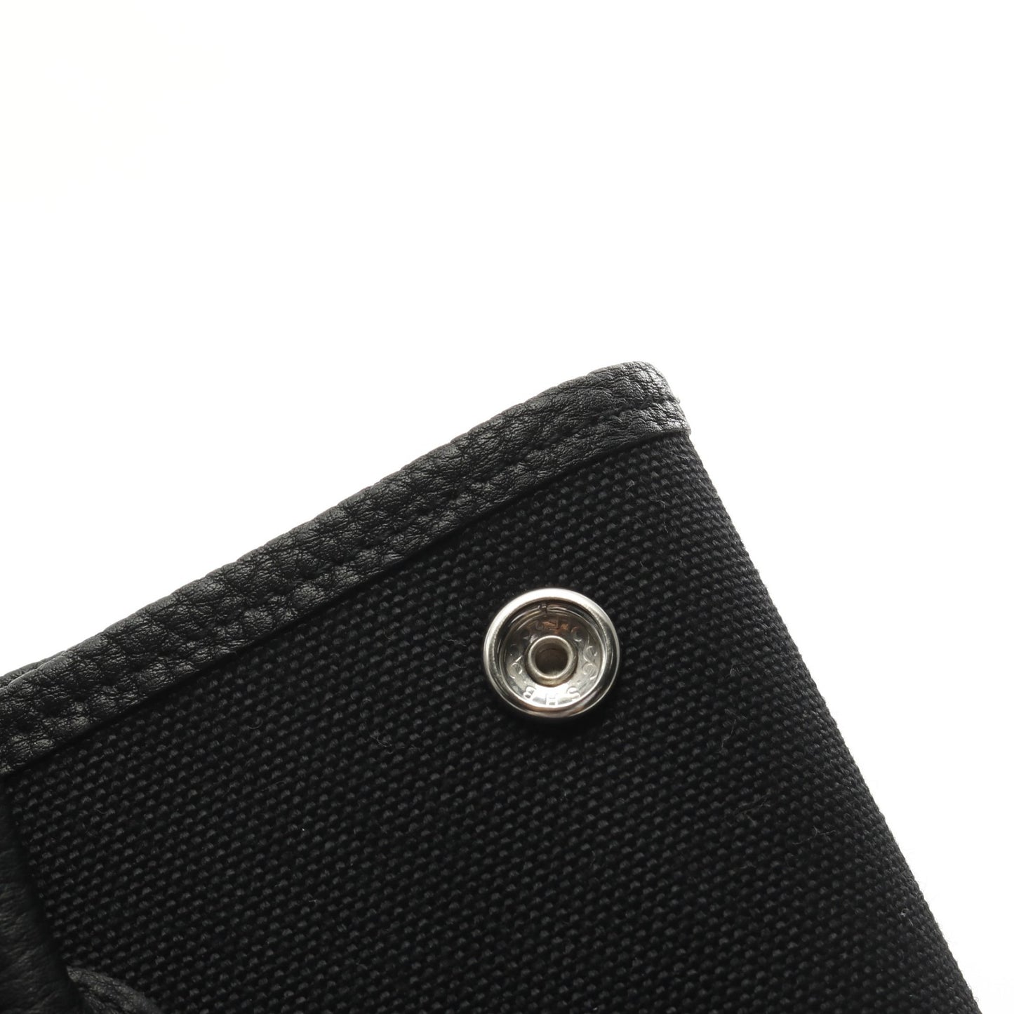 ガーデンファイルPM ハンドバッグ トートバッグ トワルミリタリー ネゴンダ ブラック シルバー金具 2WAY U刻印 エルメス バッグ HERMES