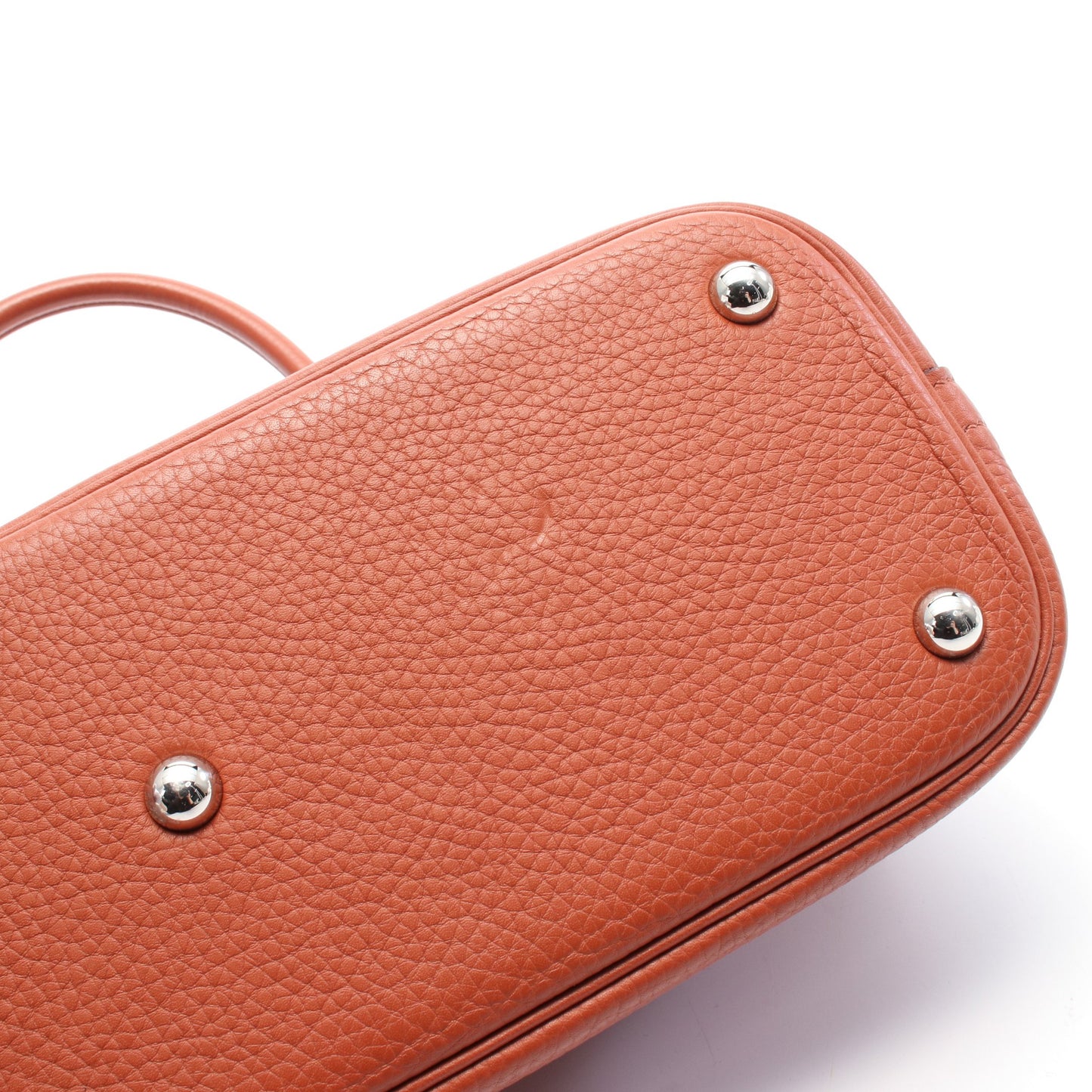 ボリード31 テールバテュー ハンドバッグ トリヨンクレマンス ブラウン シルバー金具 2WAY X刻印 エルメス バッグ HERMES
