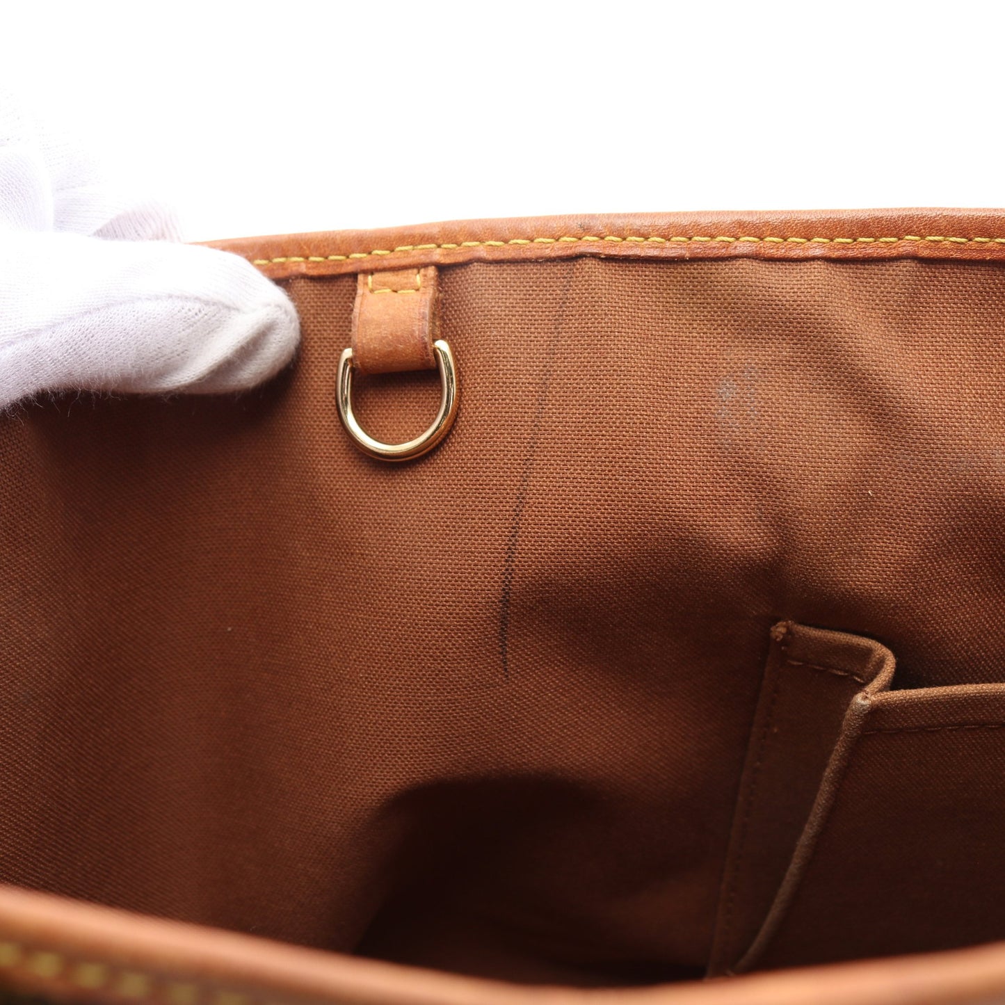 バティニョール オリゾンタル モノグラム ショルダーバッグ PVC レザー ブラウン ルイヴィトン バッグ LOUIS VUITTON