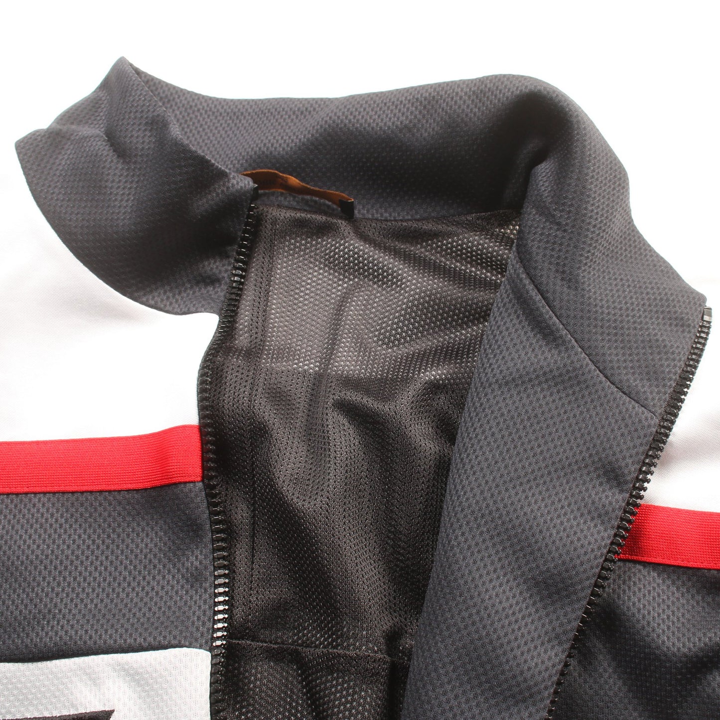 エンベリッシュドLVグラフィックホッケートラックブルゾン トラックジャケット ナイロン コットン ホワイト ライトグレー マルチカラー ルイヴィトン アウター LOUIS VUITTON