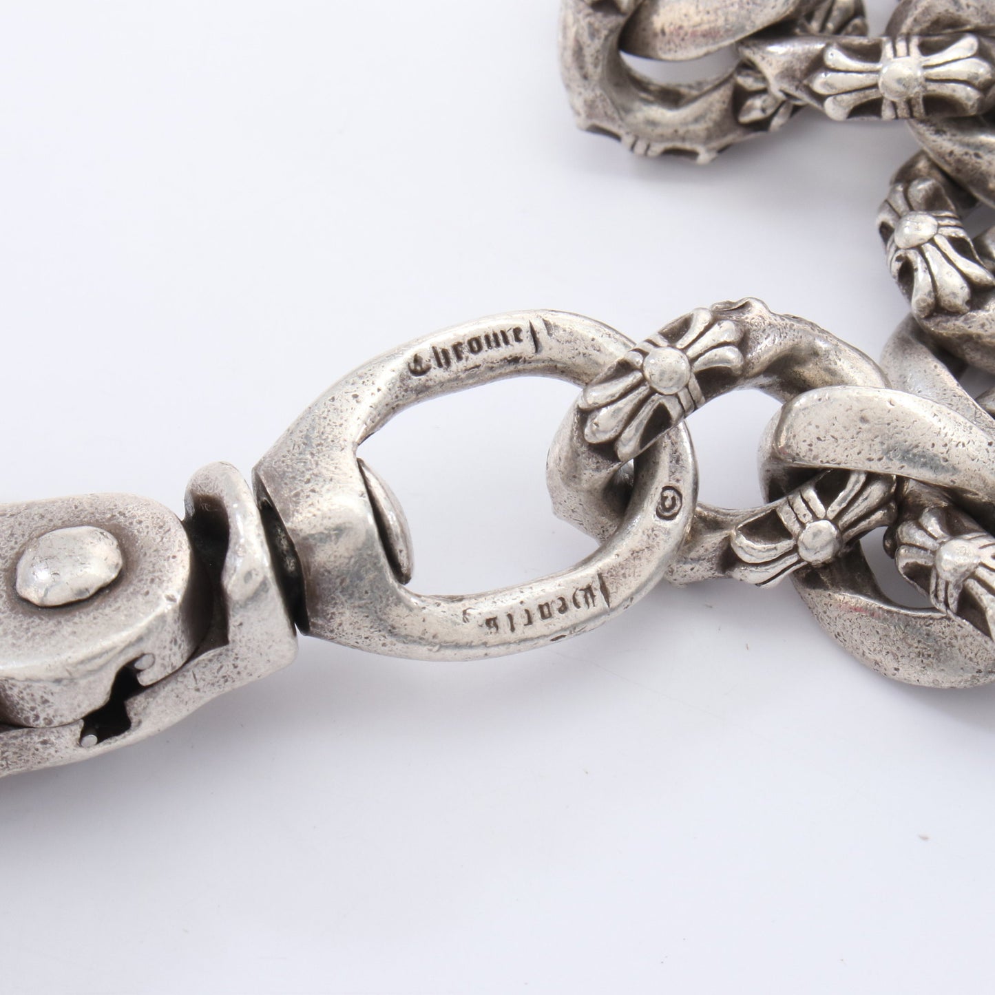 ファンシー ロング 2クリップ ファンシー ウォレットチェーン キーホルダー 小物 SV925 シルバー クロムハーツ 財布・小物 Chrome Hearts
