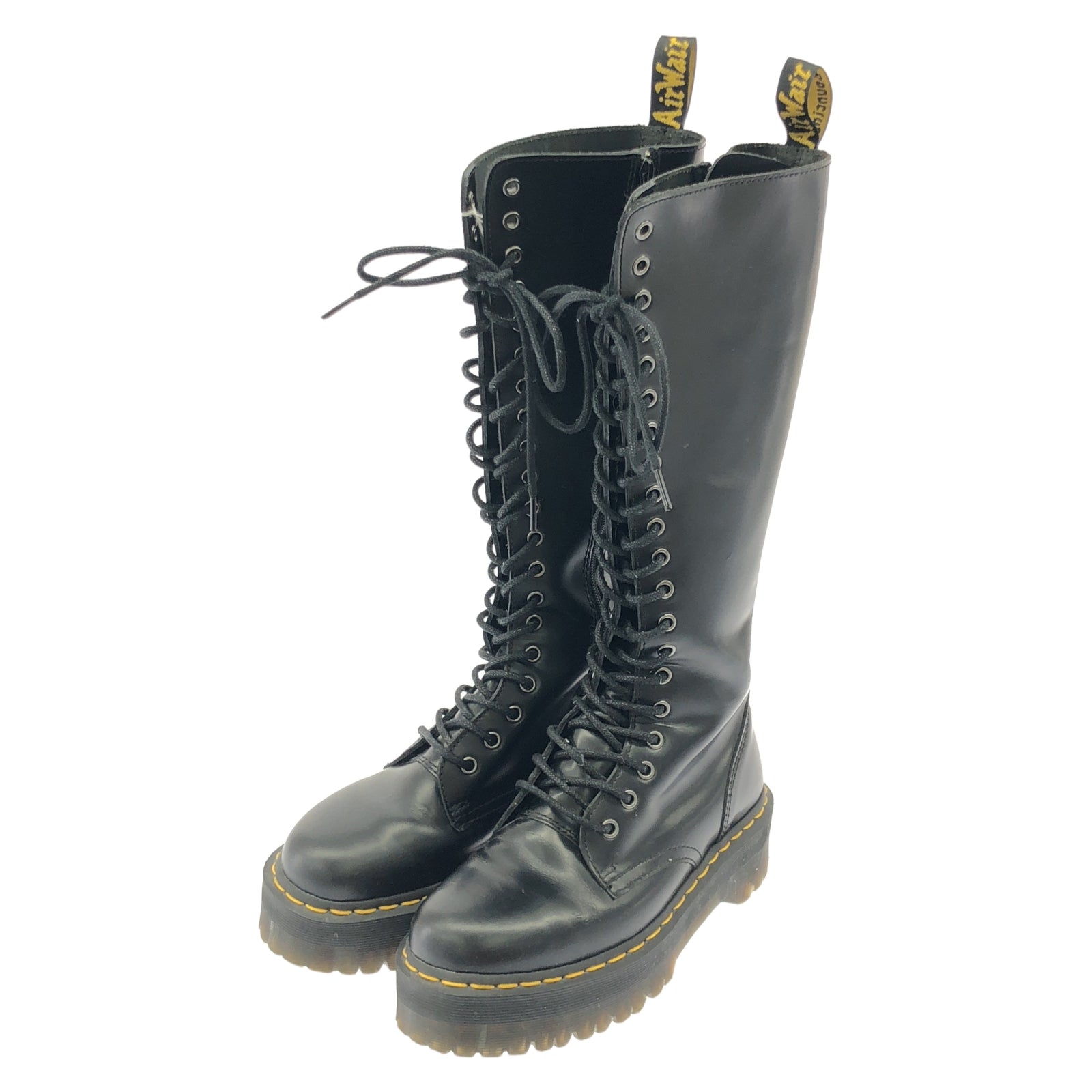 廃盤 ドクター マーチン BRITAIN 厚底 20ホール ロング ブーツ/23 廃盤 ドクター マーチン BRITAIN 厚底 20ホール ロング ブーツ/23 Dr