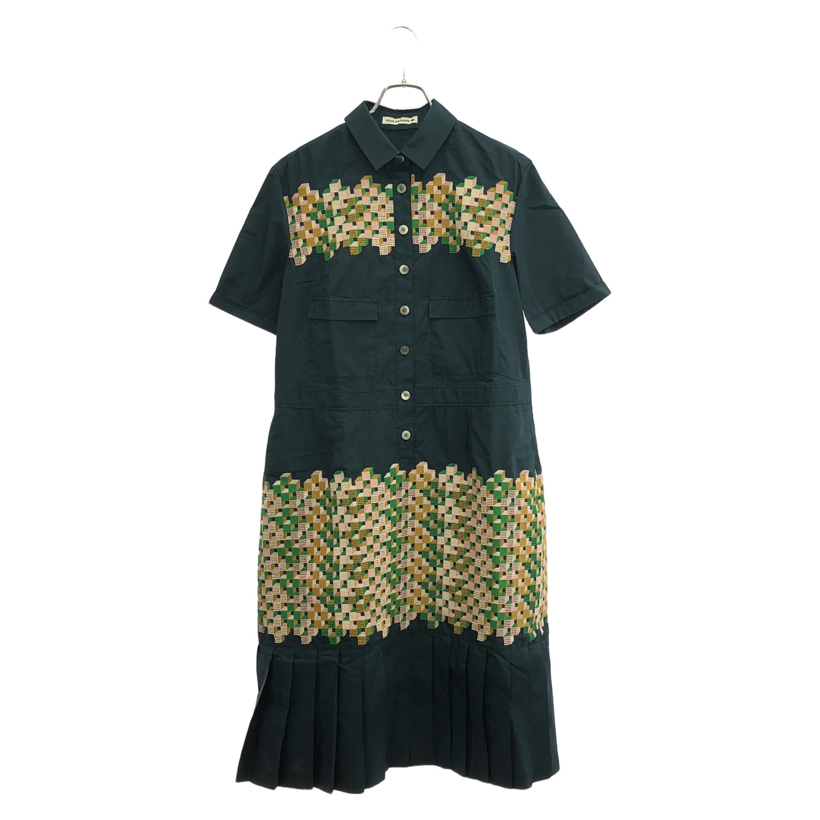 ミナペルホネン　repo ワンピース ミナペルホネンrepo ワンピースハンドメイド未完成