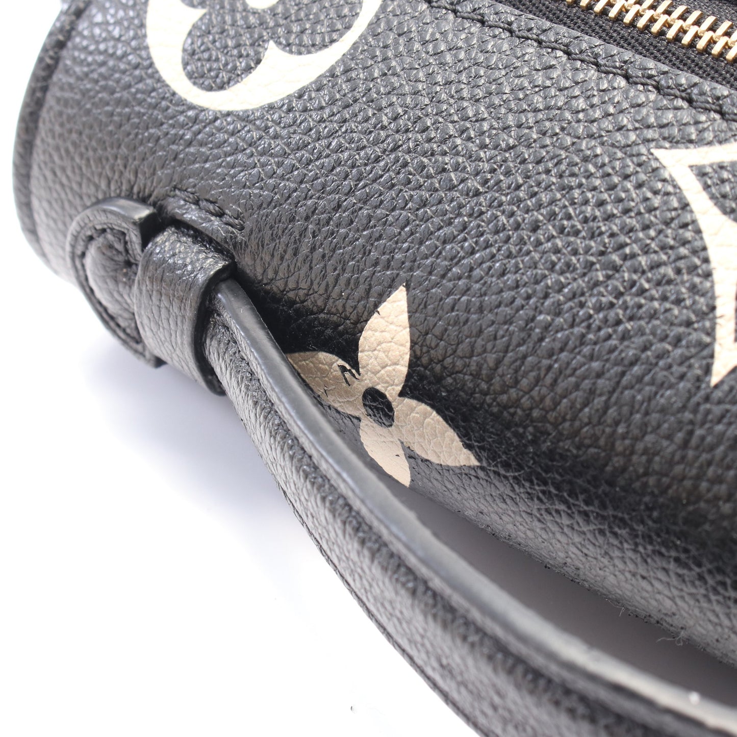 ポシェットメティス EW バイカラーモノグラムアンプラント ハンドバッグ レザー ブラック アイボリー 2WAY ルイヴィトン バッグ LOUIS VUITTON