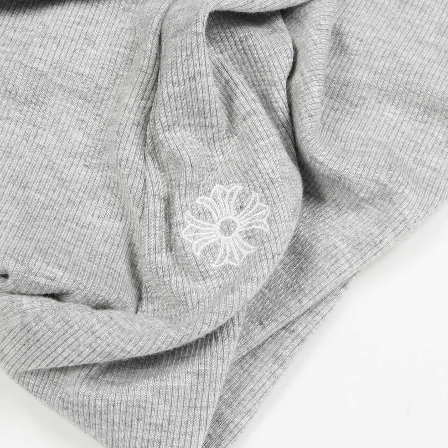 Y NOT CH刺繡 タンクトップ ワンピース レーヨン グレー クロムハーツ ワンピース Chrome Hearts