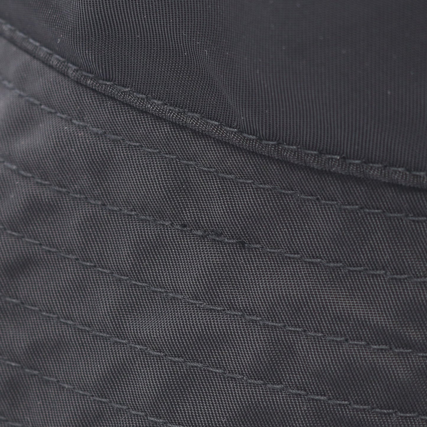 Re-Nylon バケット ハット ナイロン コットン ブラック プラダ 財布・小物 PRADA