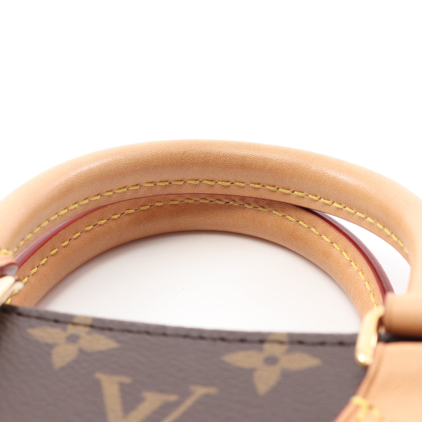 サックプラ BB ハンドバッグ PVC レザー ブラウン 2WAY ルイヴィトン バッグ LOUIS VUITTON