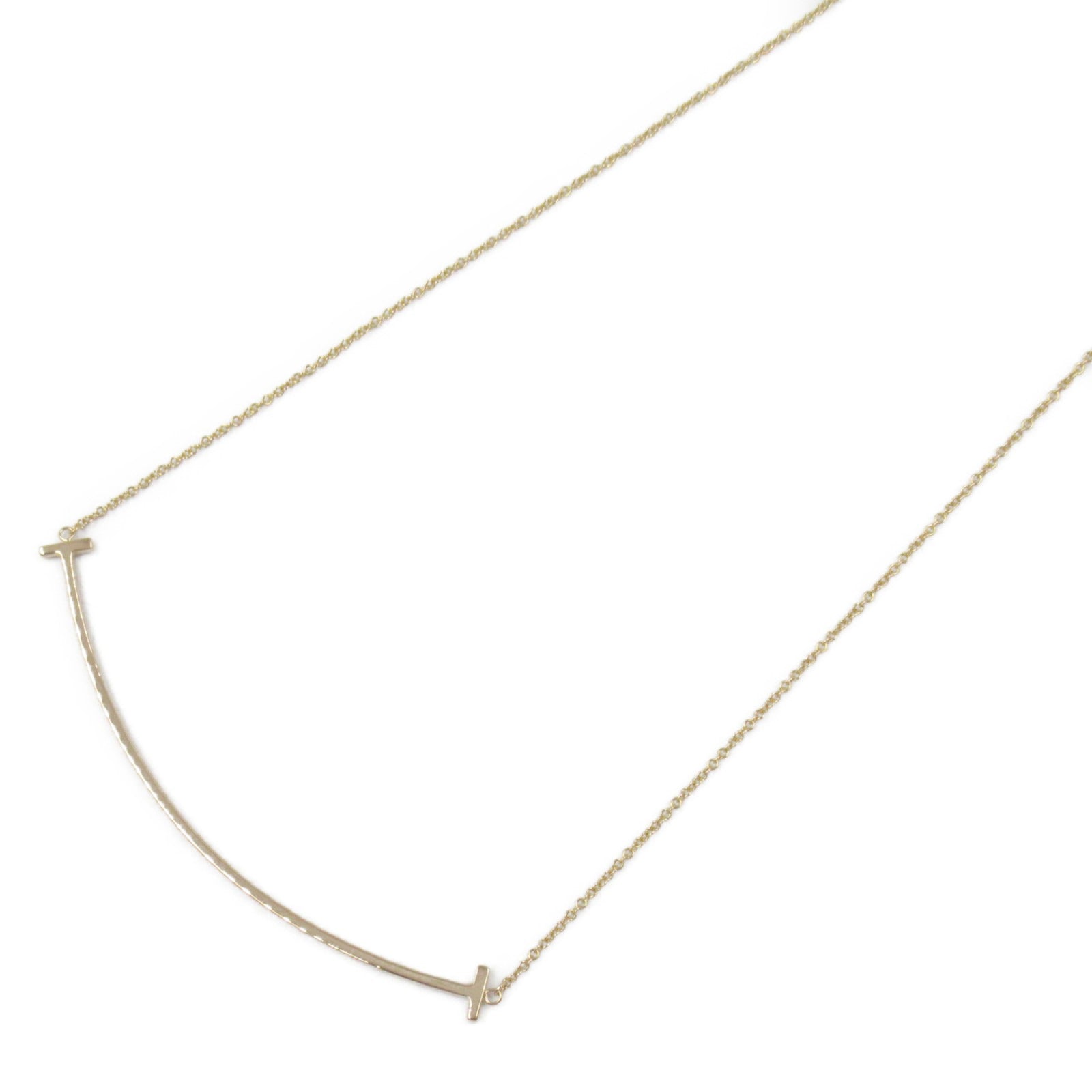 Tスマイル ラージ ネックレス ネックレス K18PG（ピンクゴールド