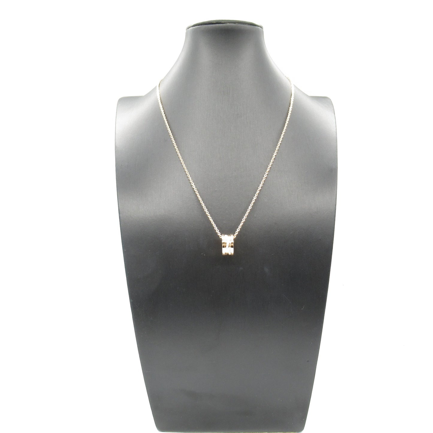B-zero1 ビーゼロワン ネックレス ダイヤ ネックレス K18PG(ピンクゴールド) ダイヤモンド クリア ブルガリ アクセサリー BVLGARI