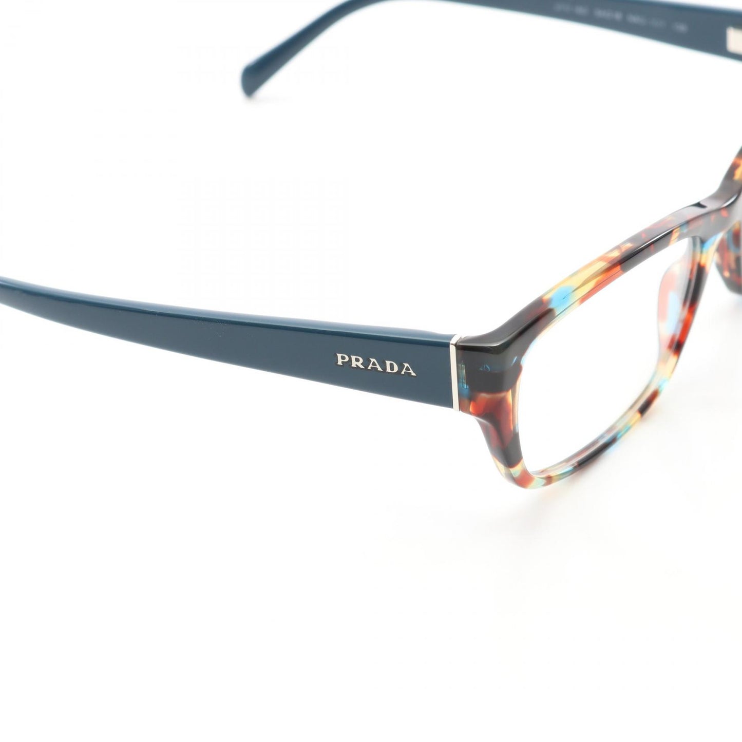 メガネ 眼鏡 ブルー マルチカラー 度なし プラダ 財布・小物 PRADA