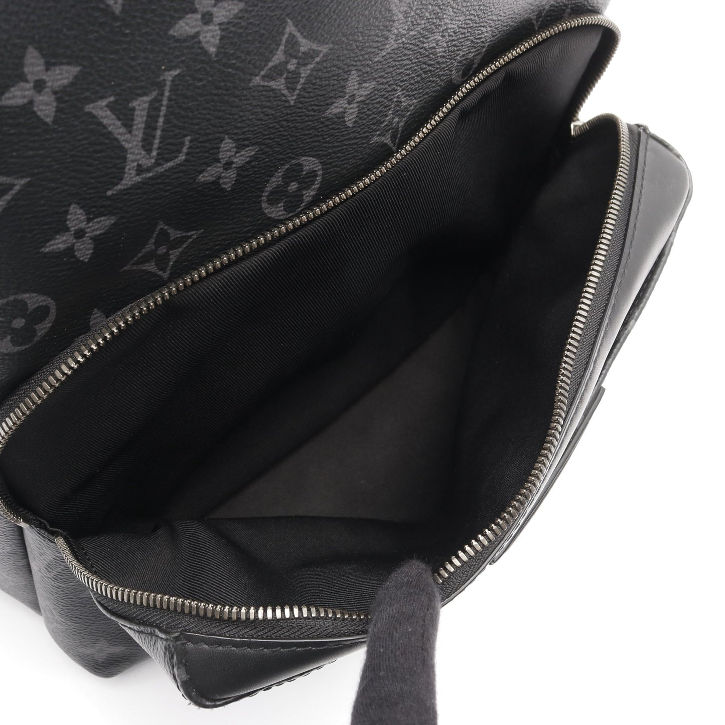 アポロ モノグラムエクリプス バックパック リュックサック PVC レザー ブラック ルイヴィトン バッグ LOUIS VUITTON
