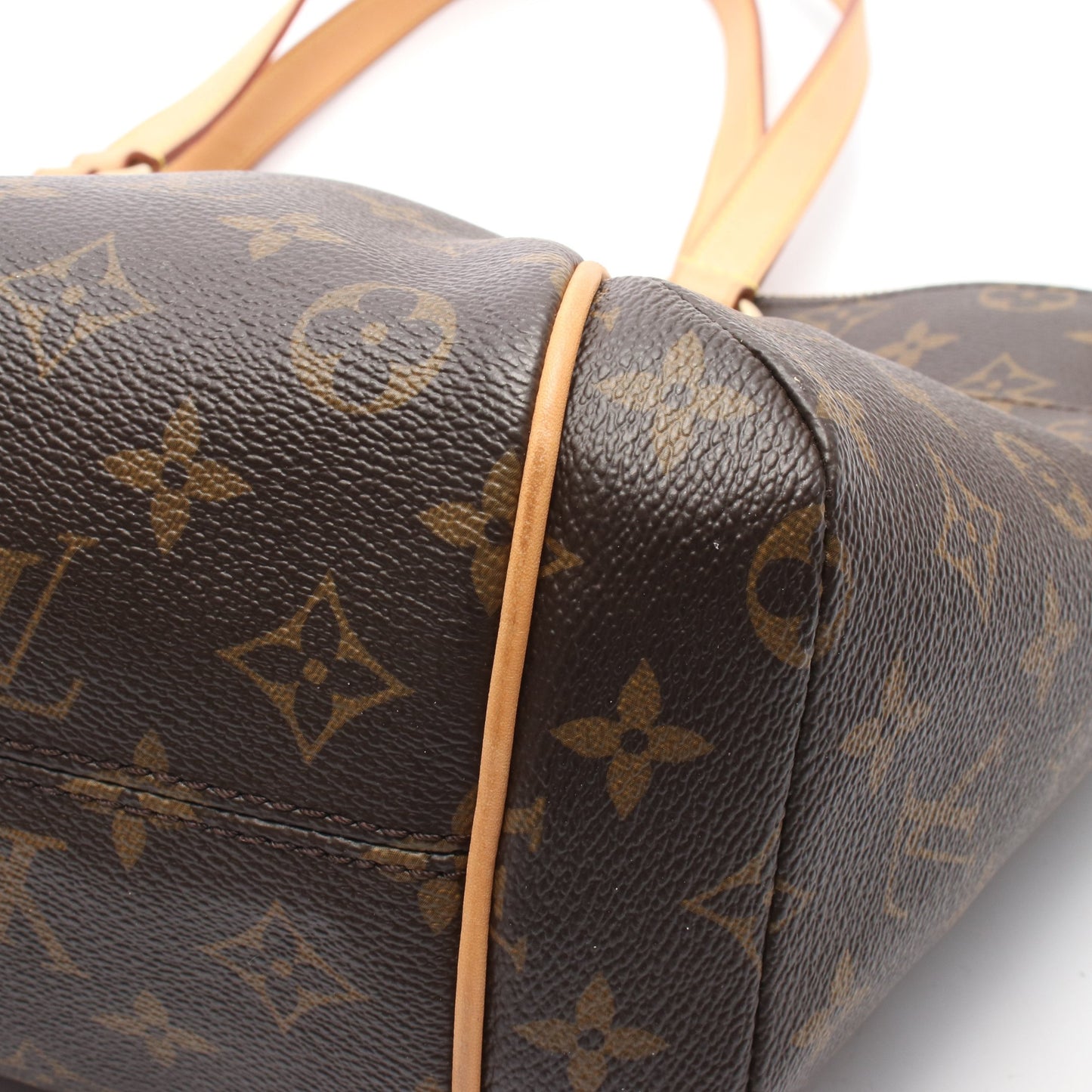 トータリーPM モノグラム ショルダーバッグ トートバッグ PVC レザー ブラウン ルイヴィトン バッグ LOUIS VUITTON