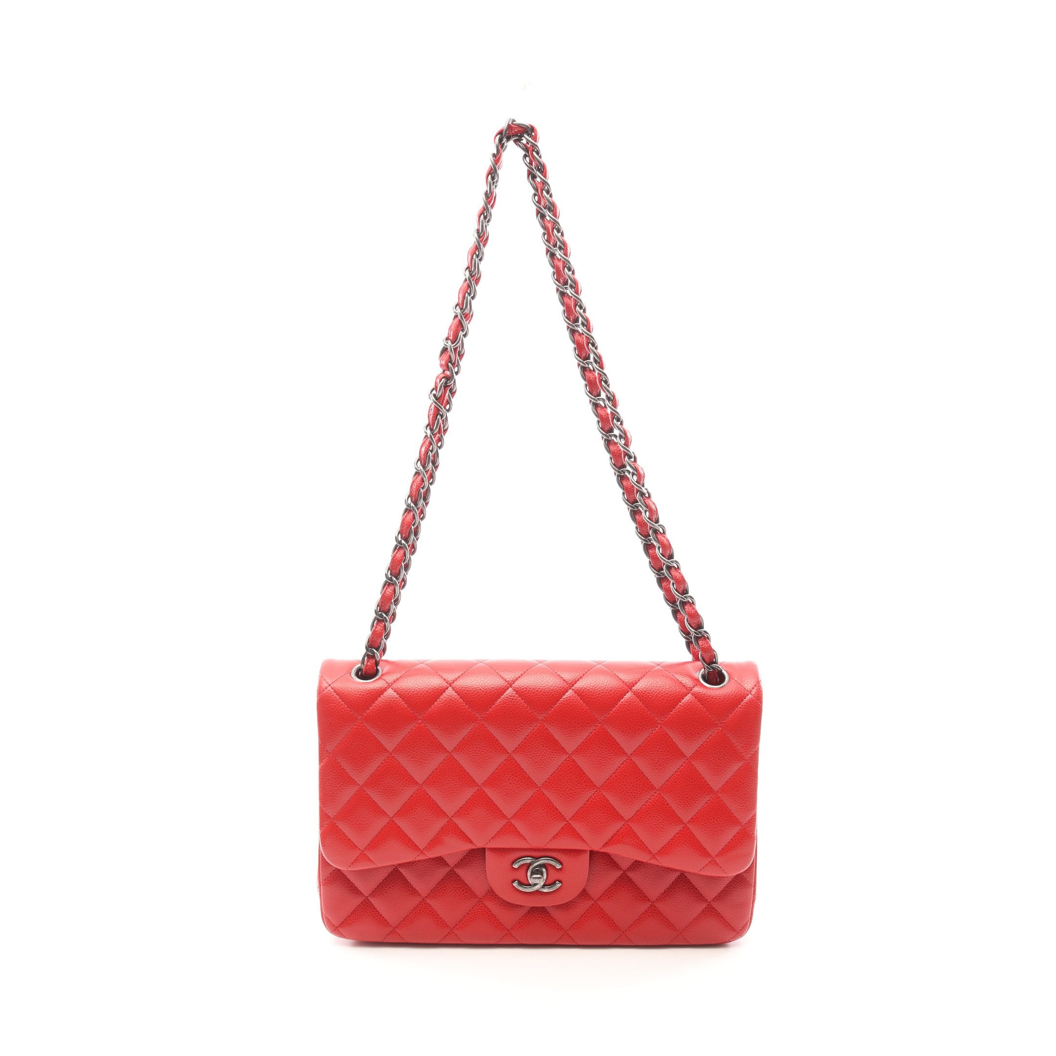 デカマトラッセ30 クラシック ラージ Wフラップ Wチェーンショルダー