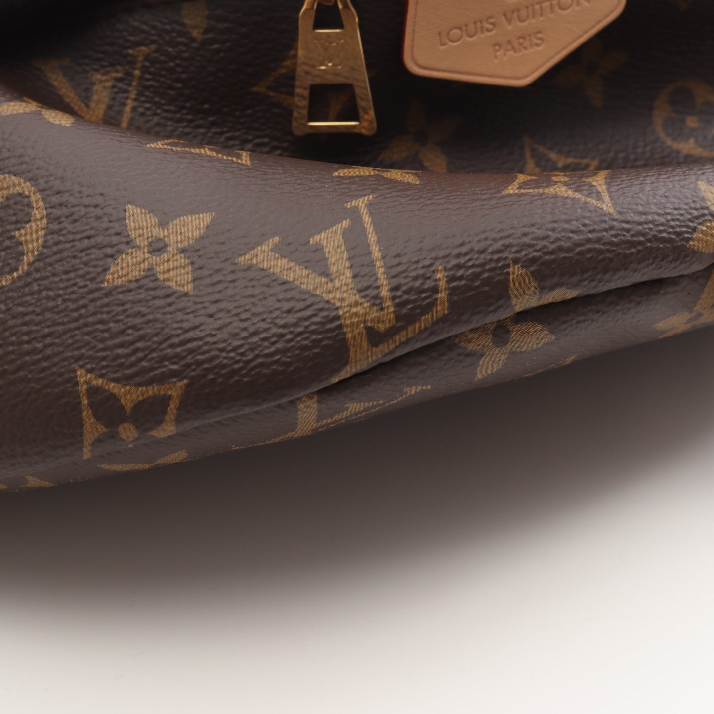 バムバッグ モノグラム ボディバッグ ウエストバッグ PVC レザー ブラウン ルイヴィトン バッグ LOUIS VUITTON