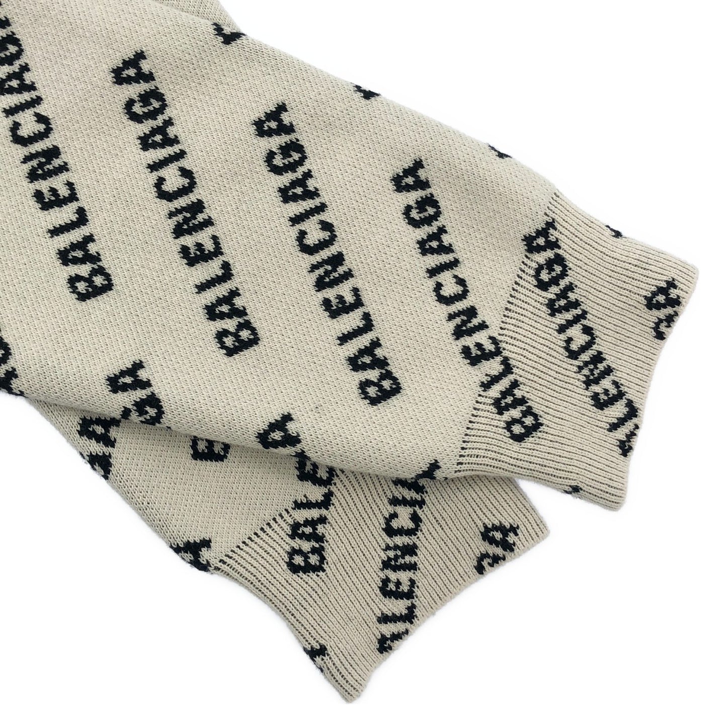 ニット ニット コットン アイボリー バレンシアガ トップス BALENCIAGA