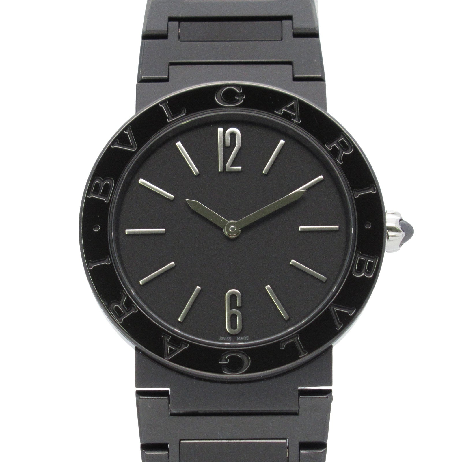 ブルガリ ブルガリ 12Pダイヤ レディース 腕時計 クオーツ ステンレス