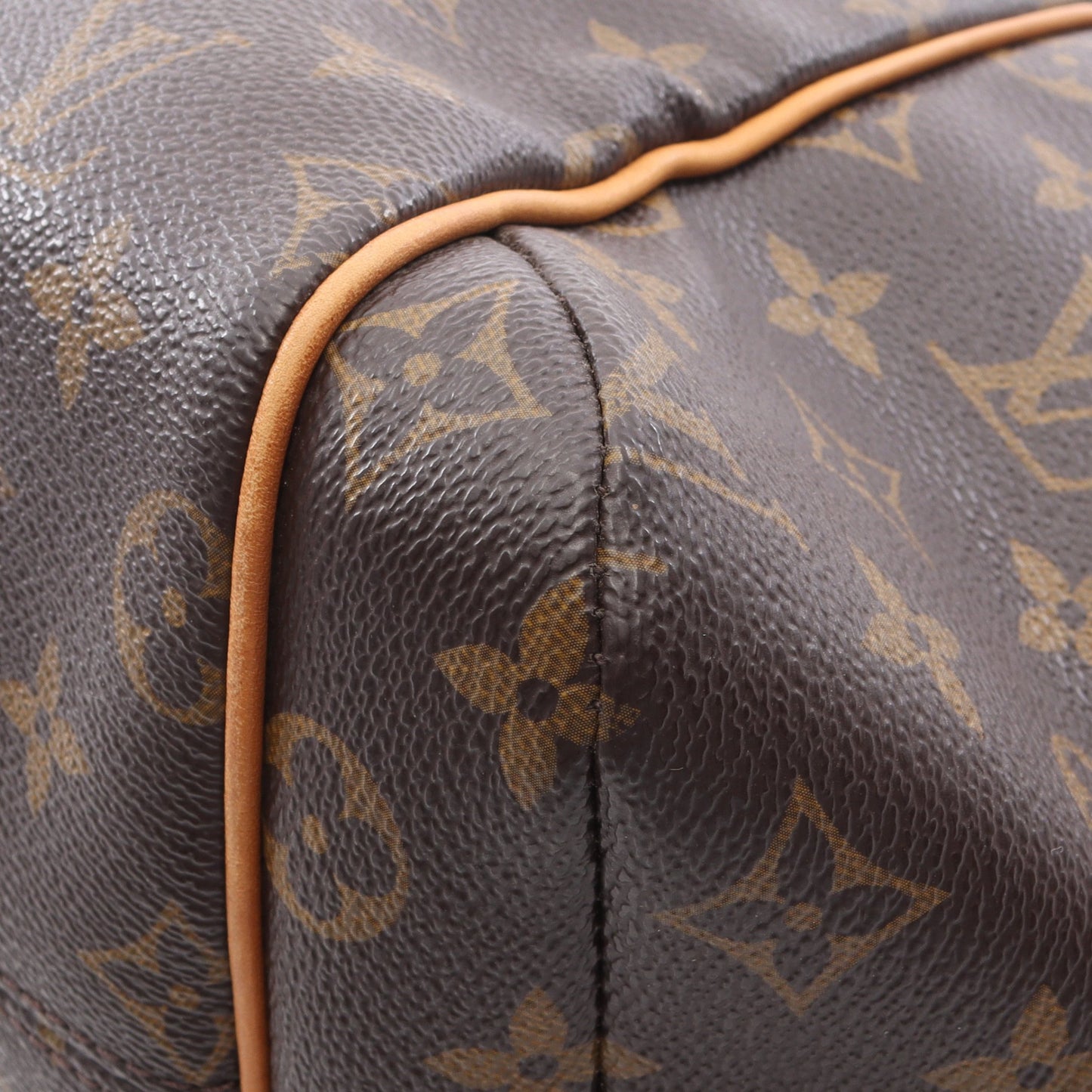 トータリーMM モノグラム ショルダーバッグ トートバッグ PVC レザー ブラウン ルイヴィトン バッグ LOUIS VUITTON