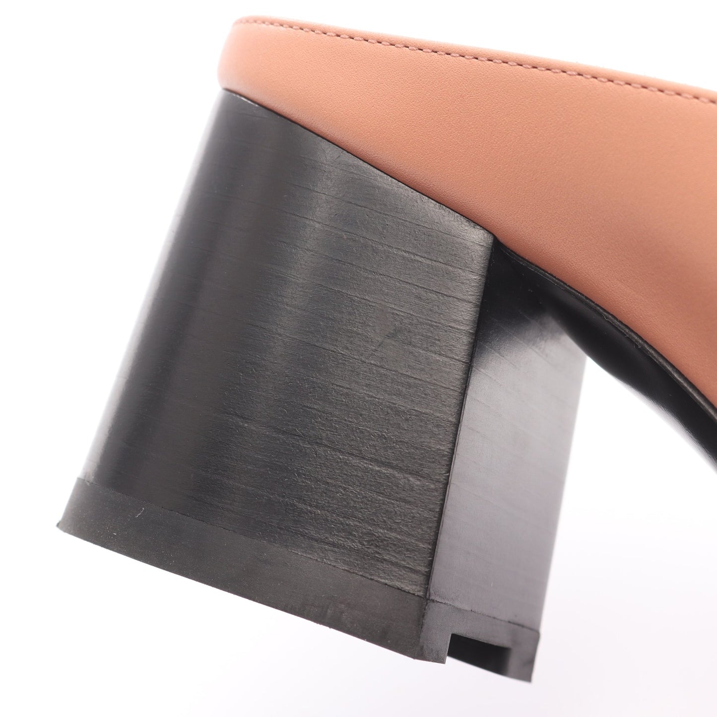 Blossom ブロッサム ケリーバックル ミュール サンダル レザー ライトグレー ベージュ コーラルピンク エルメス シューズ HERMES