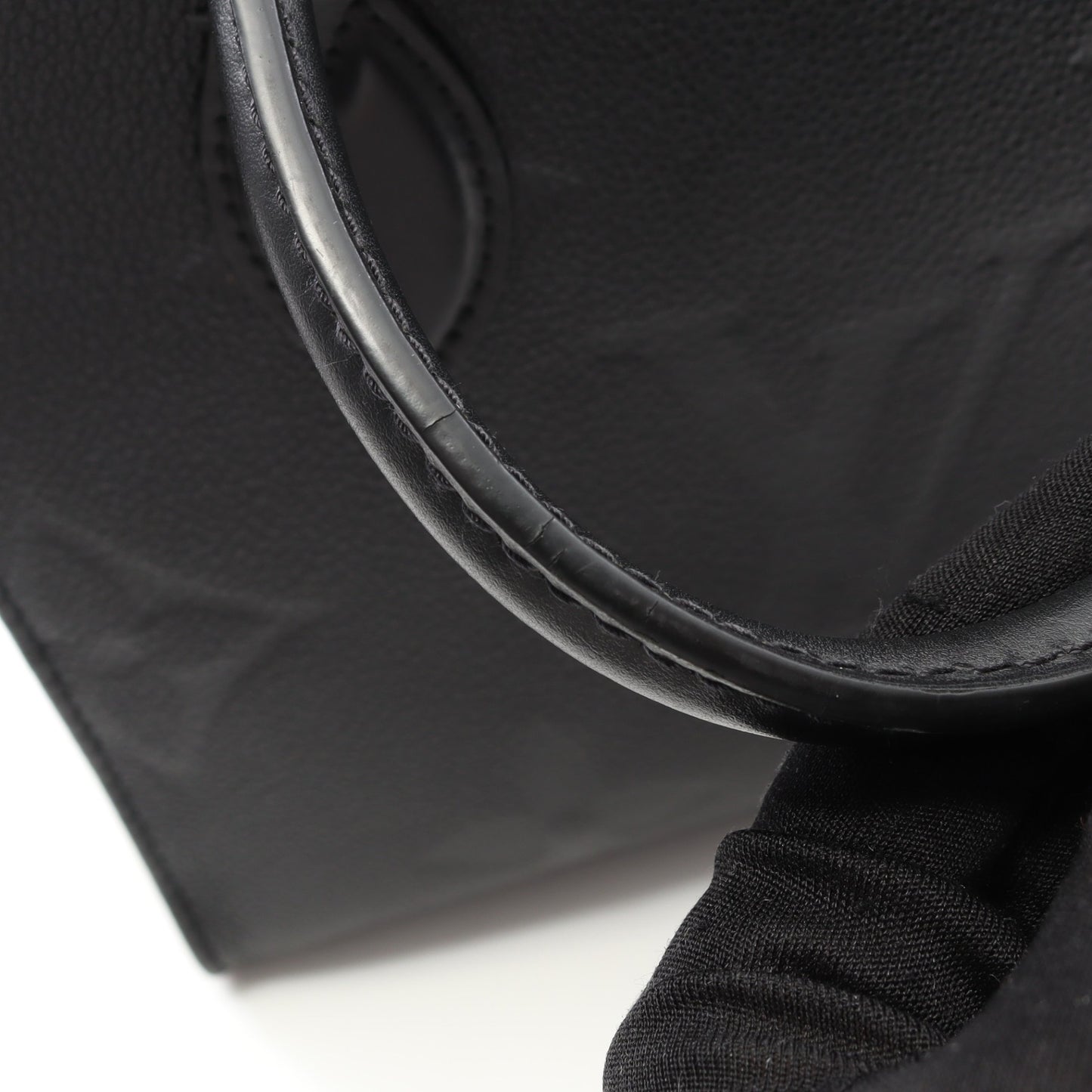 オンザゴーPM モノグラムアンプラント ノワール ハンドバッグ レザー ブラック 2WAY ルイヴィトン バッグ LOUIS VUITTON