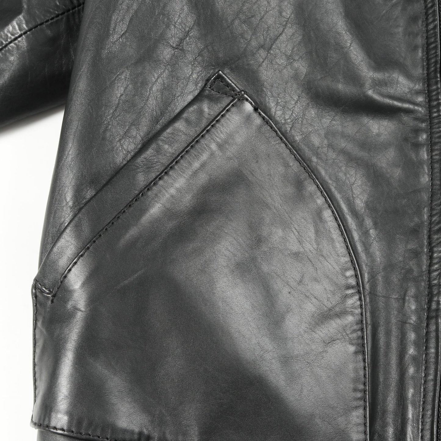 レザージャケット レザー ブラック 中綿 エムエムシックスメゾンマルジェラ アウター MM6 MAISON MARGIELA