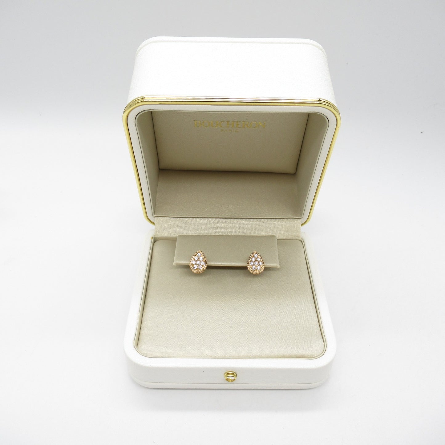 セルパンボエムスモール ダイヤ ピアス ピアス K18PG(ピンクゴールド) ダイヤモンド クリア ブシュロン アクセサリー Boucheron