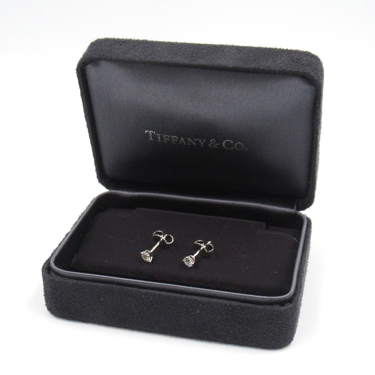 ソリティアダイヤモンドピアス ピアス Pt950プラチナ ダイヤモンド クリア ティファニー アクセサリー TIFFANY & Co.