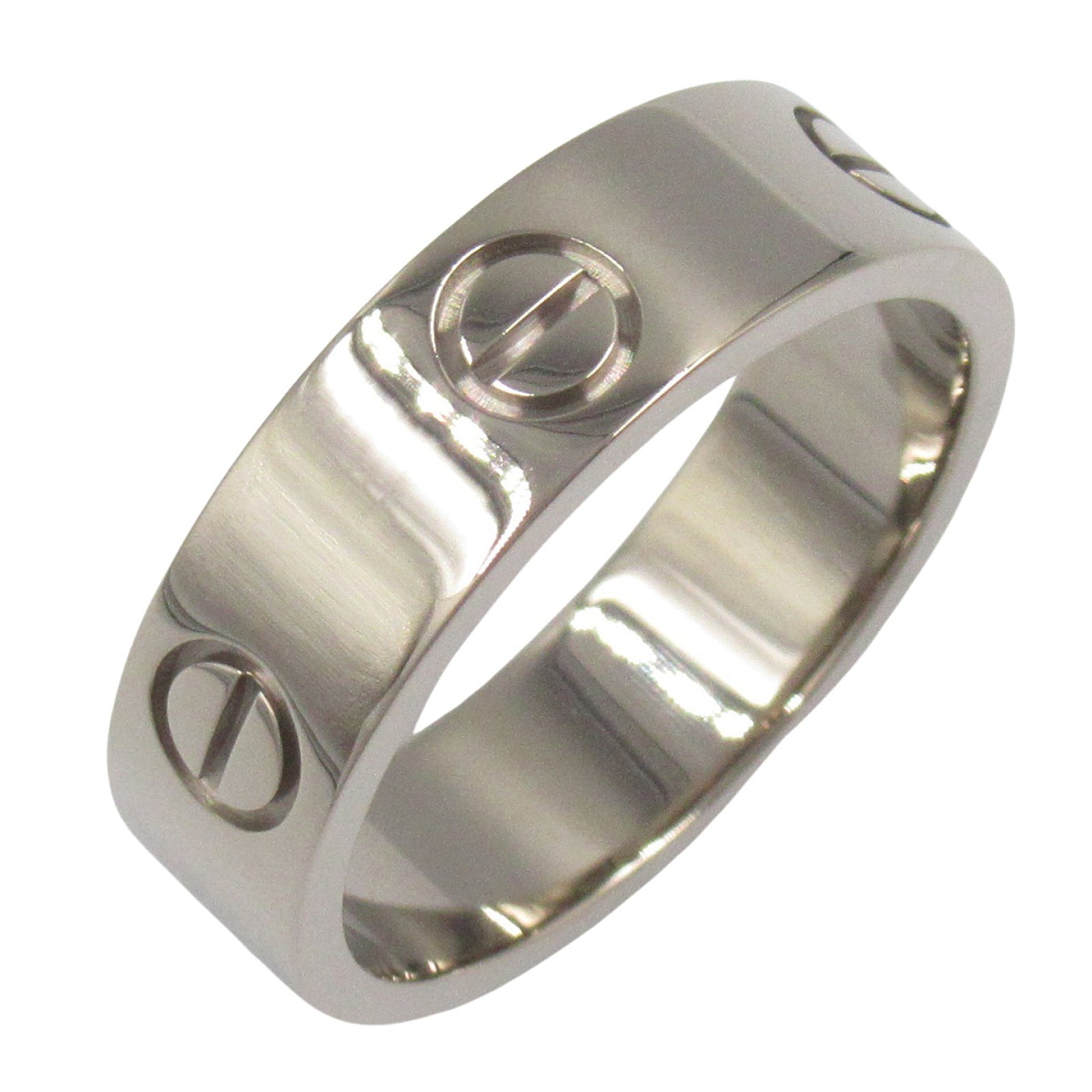 ラブリング リング 指輪 K18WG（ホワイトゴールド） シルバー