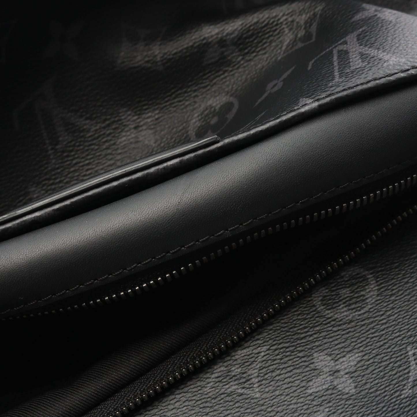 アポロ モノグラムエクリプス バックパック リュックサック PVC レザー ブラック ルイヴィトン バッグ LOUIS VUITTON