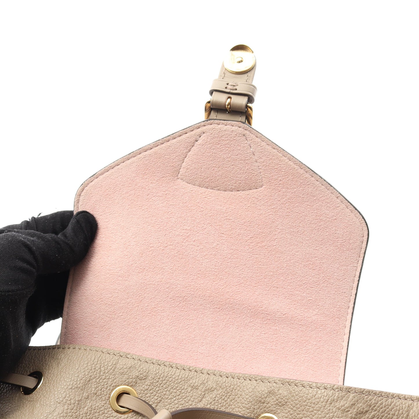 モンスリPM モノグラムアンプラント トゥルトレール バックパック リュックサック レザー グレーベージュ ルイヴィトン バッグ LOUIS VUITTON