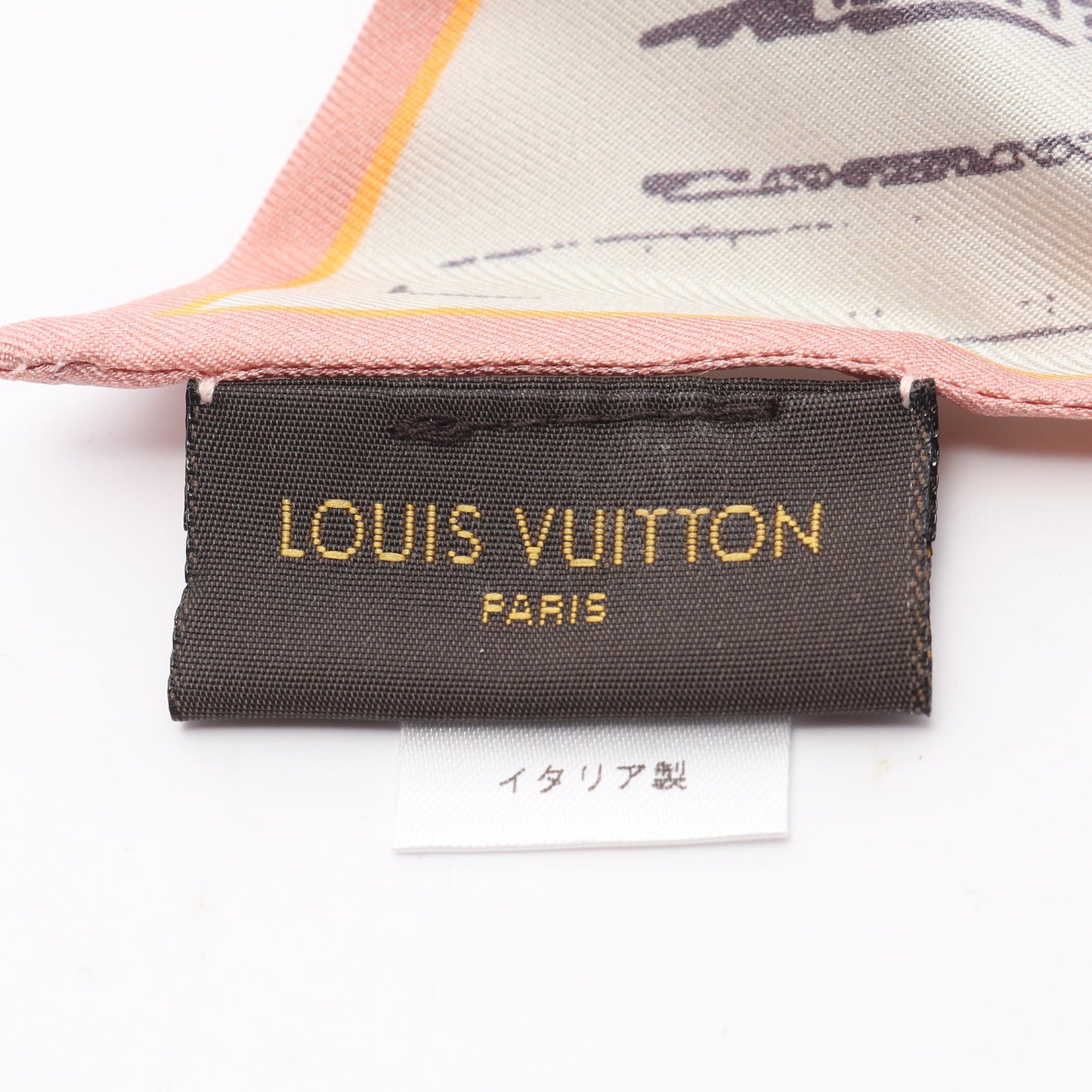 バンドー スカーフ シルク グレー マルチカラー ルイヴィトン 財布・小物 LOUIS VUITTON