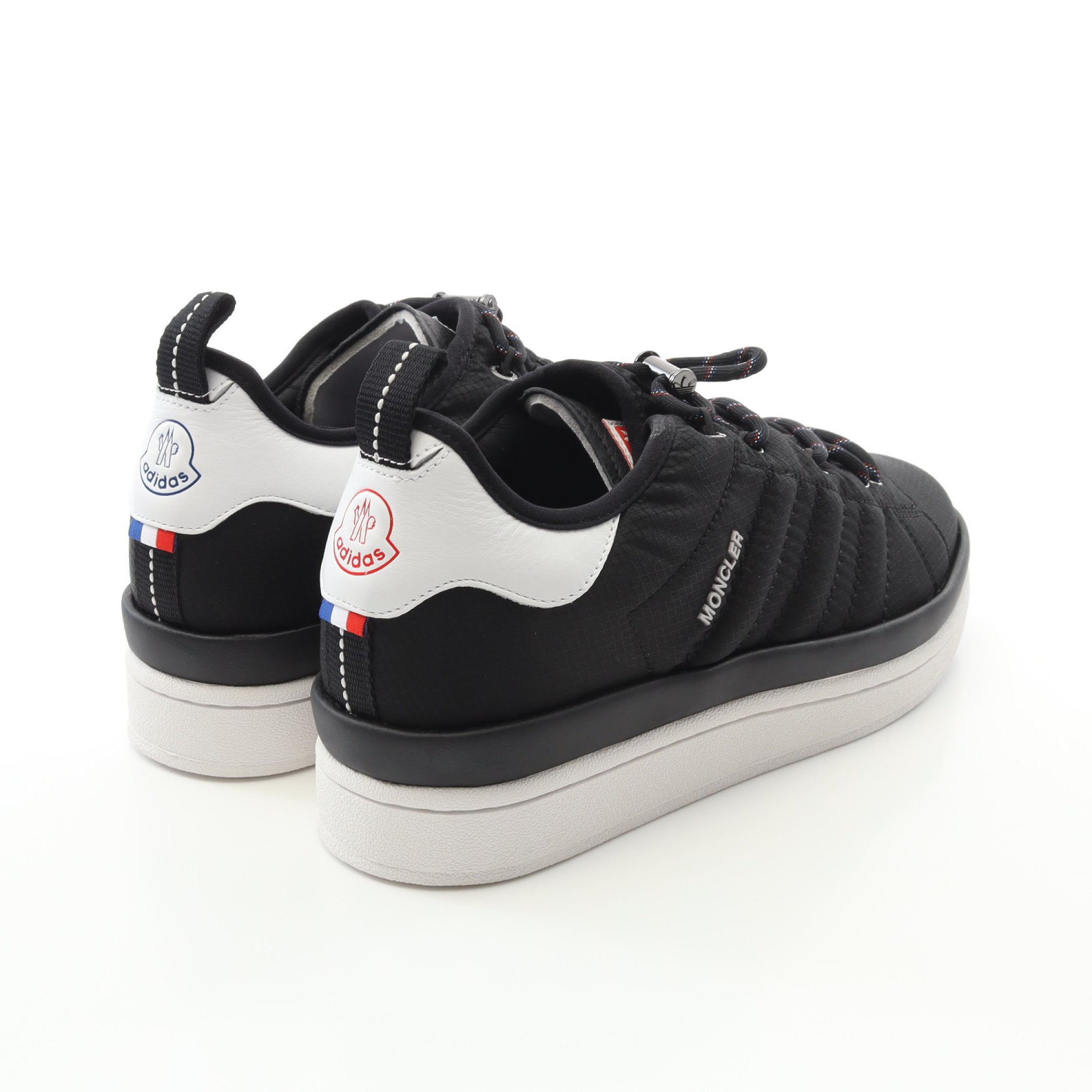 ADIDAS × MONCLER CAMPUS Core スニーカー ナイロン ファブリック