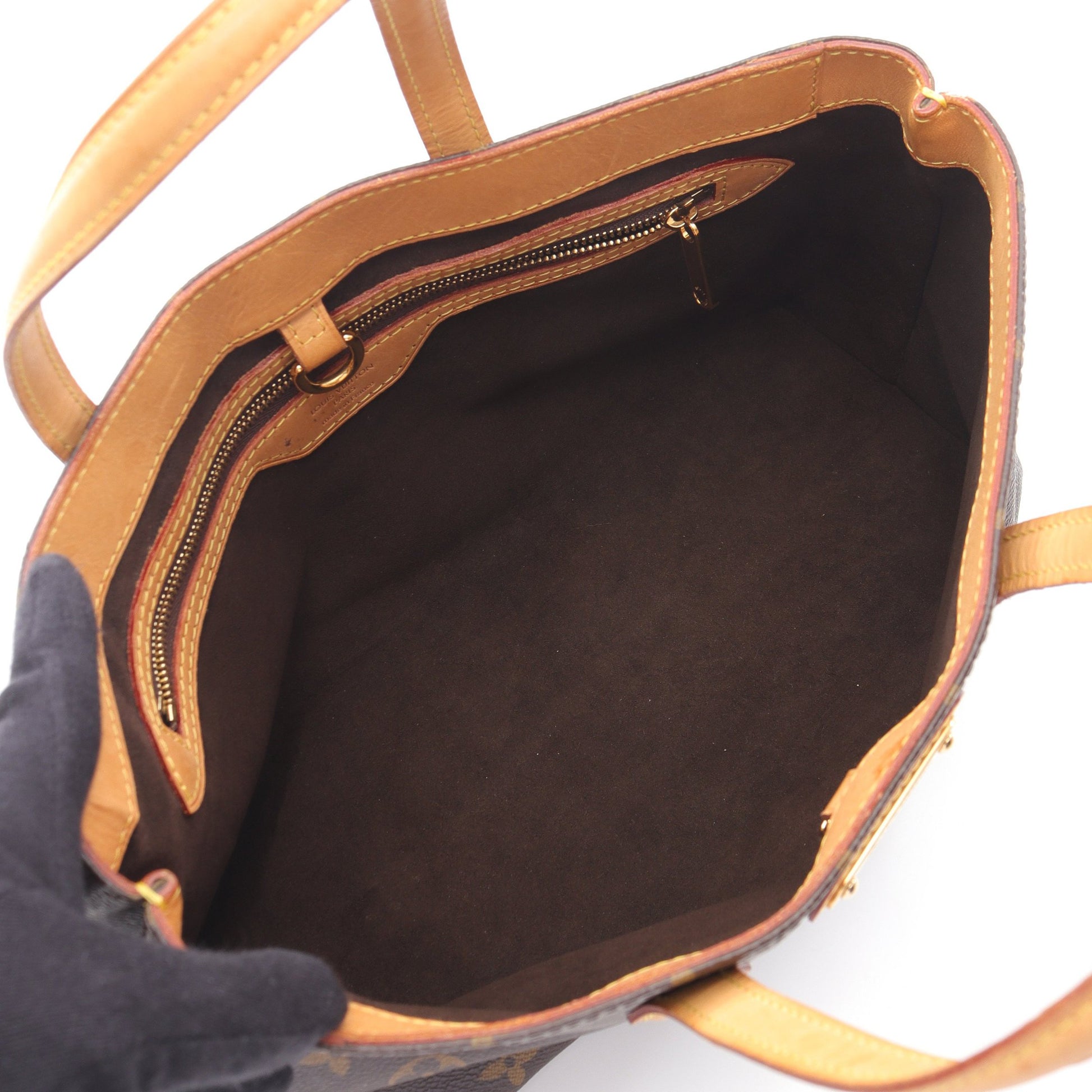 ウィルシャーPM モノグラム ハンドバッグ PVC レザー ブラウン ルイヴィトン バッグ LOUIS VUITTON