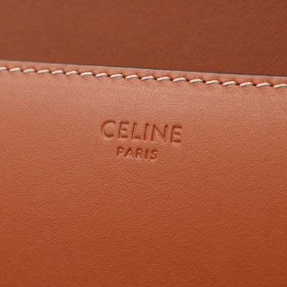 クロード トリオンフ ショルダーバッグ レザー ブラウン セリーヌ バッグ CELINE