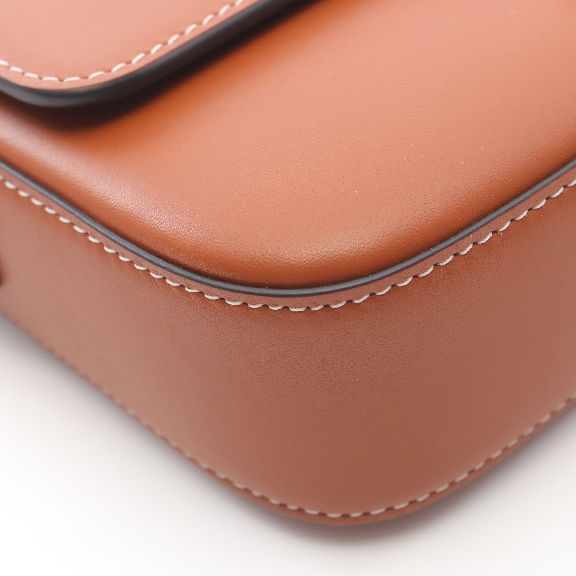 クロード トリオンフ ショルダーバッグ レザー ブラウン セリーヌ バッグ CELINE