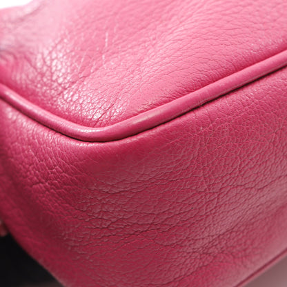 MADRAS マドラス ショルダーバッグ レザー ピンクパープル ミュウミュウ バッグ miu miu